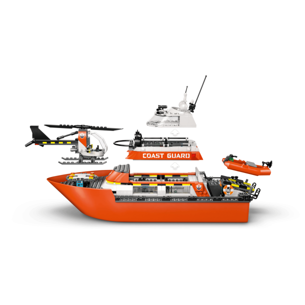 LEGO City - Kystvagtens redningsb�d og helikopter (60504)