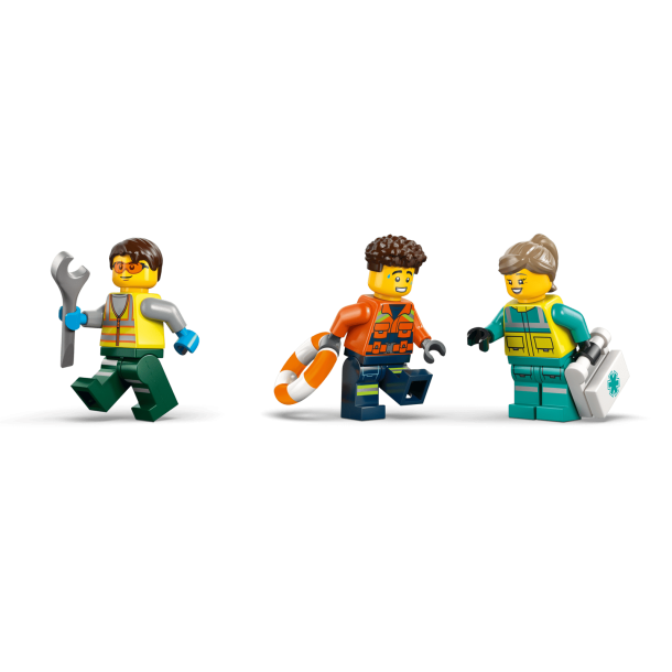 LEGO City - Remix &ndash; Fly, servicevogn og luftpudeb�d (60505)