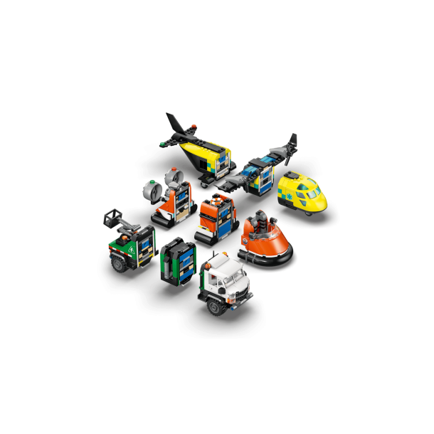 LEGO City - Remix &ndash; Fly, servicevogn og luftpudeb�d (60505)