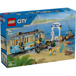 Klassisk sporvogn med strandstop (60506)