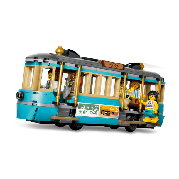 Klassisk sporvogn med strandstop (60506)