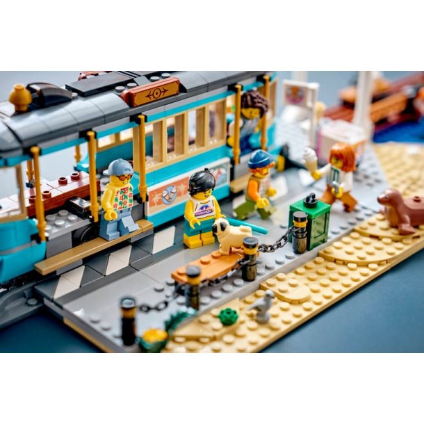 Klassisk sporvogn med strandstop (60506)