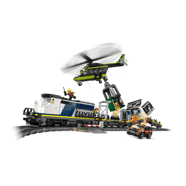 LEGO City - R�veri mod polititoget (60508)