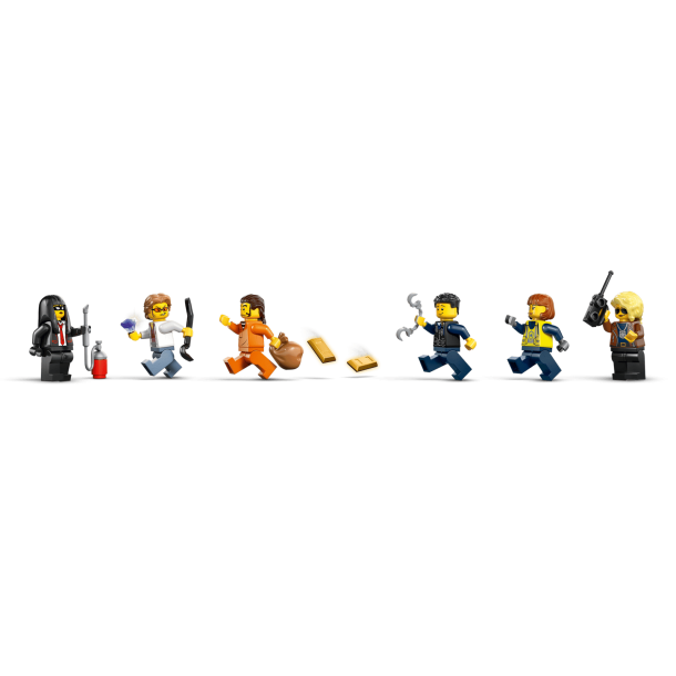 LEGO City - R�veri mod polititoget (60508)