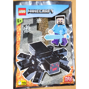 Steve with Spider Foilpack (662207)