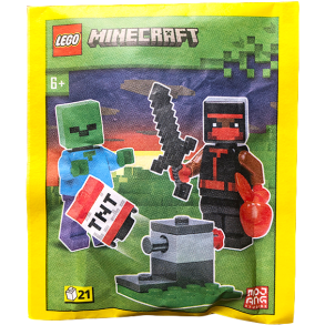 Ninja, Zombie and TNT Launcher Paperbag (662304)
