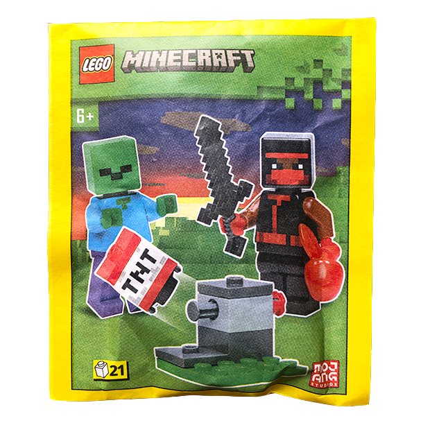 Ninja, Zombie and TNT Launcher Paperbag (662304)