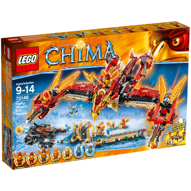 Flying Phoenix Fire Temple (70146)