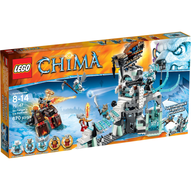 CHIMA: Sir Fangar's Ice Fortress (70147)