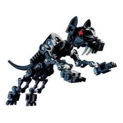 Viking Warrior Challenges the Fenris Wolf (7015)