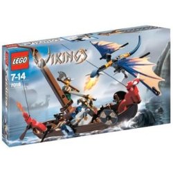 Viking Boat against the Wyvern Dragon (7016)