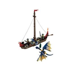 Viking Boat against the Wyvern Dragon (7016)