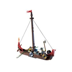 Viking Boat against the Wyvern Dragon (7016)