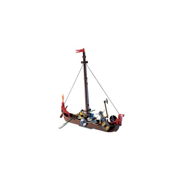 Viking Boat against the Wyvern Dragon (7016)