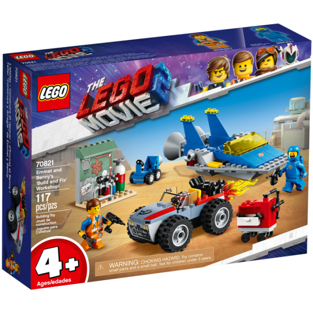 Emmet and Benny's 'Build and Fix' Workshop! (70821)