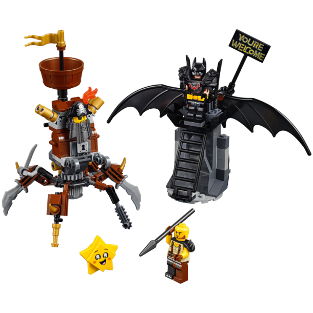 Battle-Ready Batman and MetalBeard (70836)