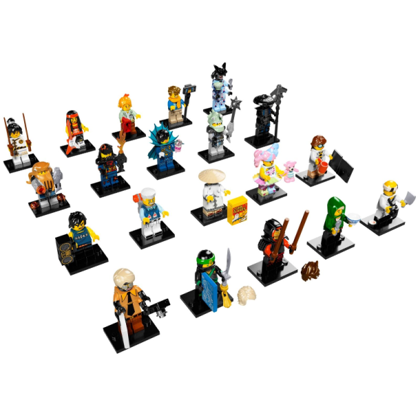 The LEGO Ninjago Movie Series- komplet s�t - 20 minifigurer (71019S)