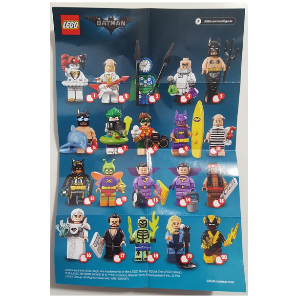 The LEGO Batman Movie, Series 2 - tilf�ldig figur (71020)