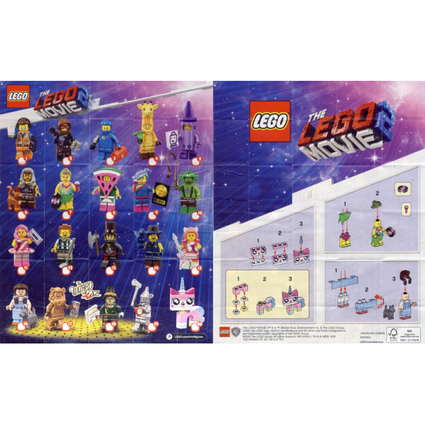 The LEGO Movie 2 - 1 stk. tilfldig figur (71023)