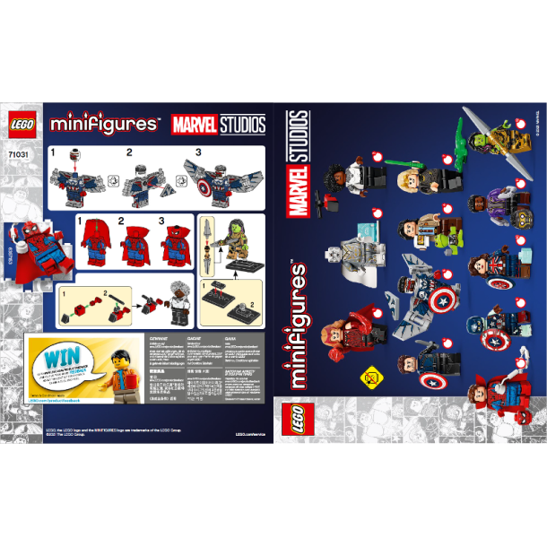 Marvel Studios Series 1 - 1 stk. tilfldig figur (71031)