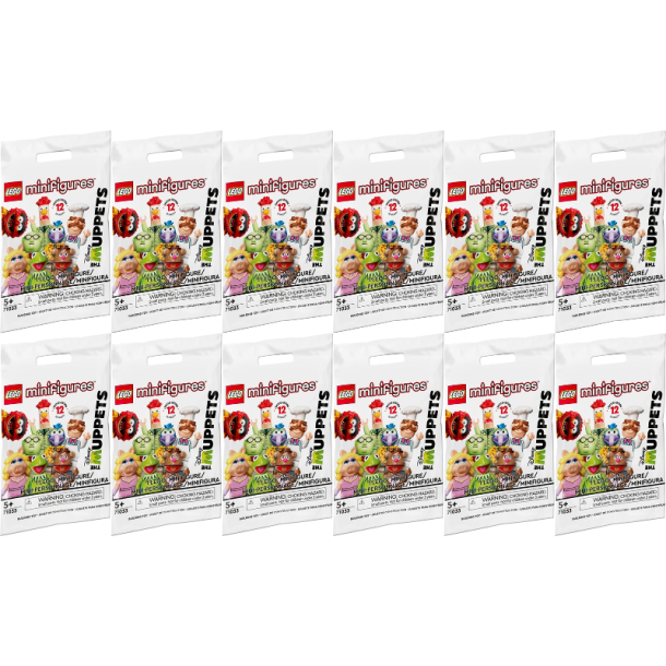 The Muppets - Komplet St 12 Figurer (71033SB)