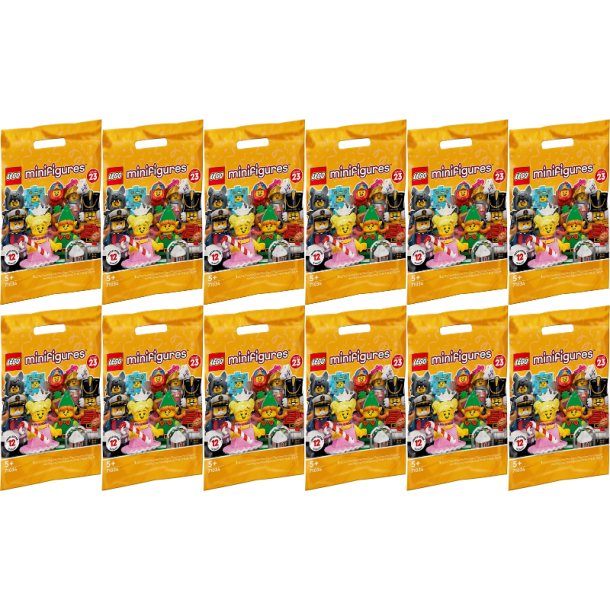 Series 23 - Komplet st af 12 Figurer (71034SB)