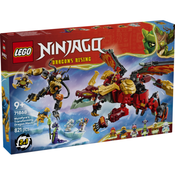 Wyldfyres forvandlingsdrage-mech (71868)