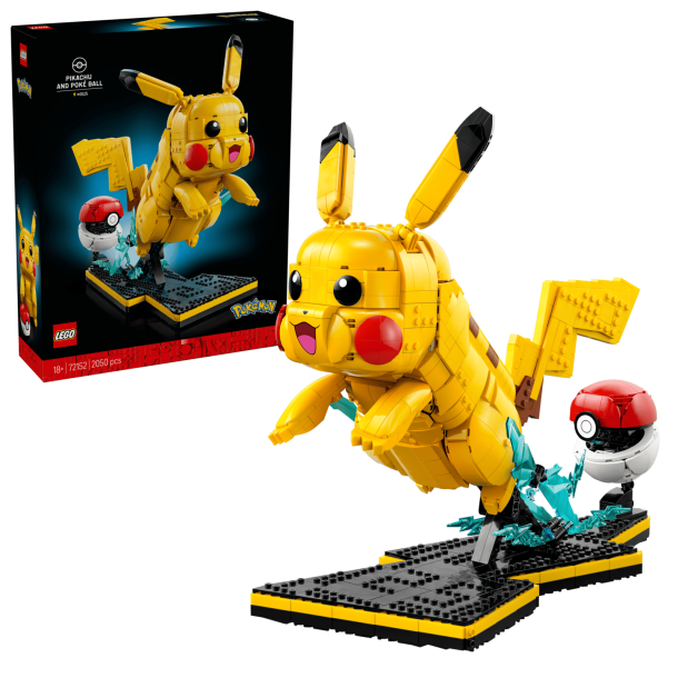 Pikachu og Pok� Ball (72152)