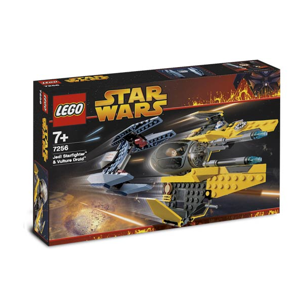 Jedi Starfighter &amp; Vulture Droid (7256)