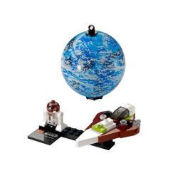 Jedi Starfighter &amp; Planet Kamino (75006)