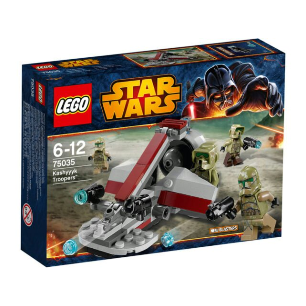 Kashyyyk Troopers (75035) - BRUGT