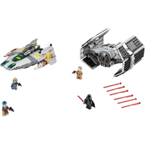 Vader's TIE Advanced vs. A-Wing Starfighter (75150)