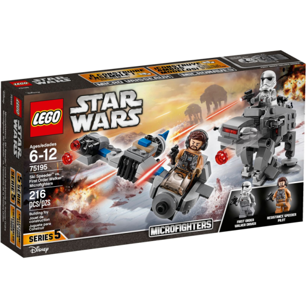 Ski Speeder vs. First Order Walker (75195)