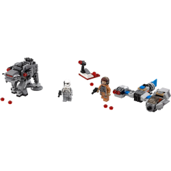 Ski Speeder vs. First Order Walker (75195)