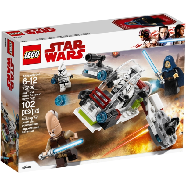 Jedi and Clone Troopers Battle Pack (75206)
