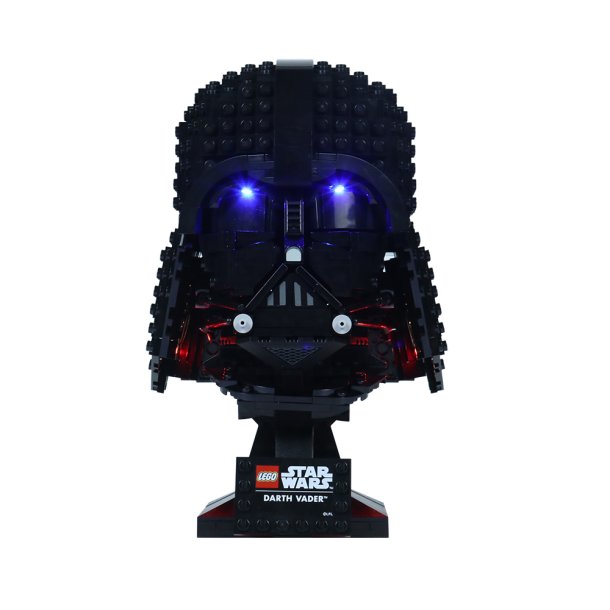 Lyskit til #75304 Darth Vader Helmet VOICE CONTROLLED (GC61)