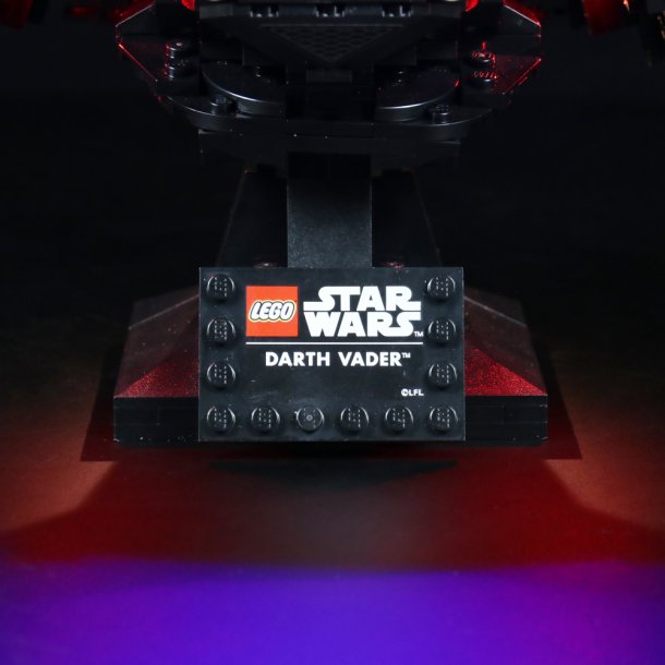 Lyskit til #75304 Darth Vader Helmet VOICE CONTROLLED (GC61)