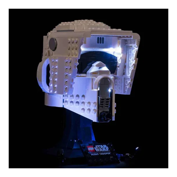 Scout Trooper Helmet Light Kit for #75305