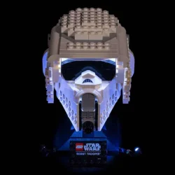 Scout Trooper Helmet Light Kit for #75305