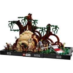 Diorama med Jedi-trning p Dagobah (75330)