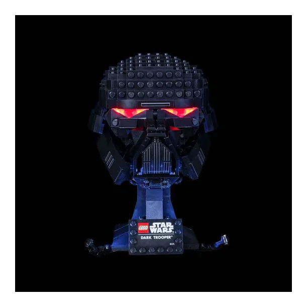 Dark Trooper Helmet Light Kit for #75343