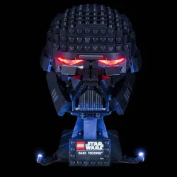 Dark Trooper Helmet Light Kit for #75343