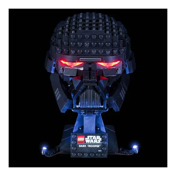 Dark Trooper Helmet Light Kit for #75343