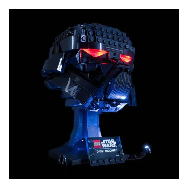 Dark Trooper Helmet Light Kit for #75343