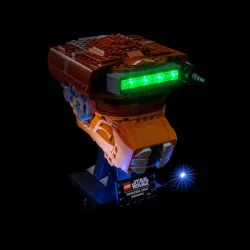 Princess Leia (Boushh) Helmet Light Kit for #75351