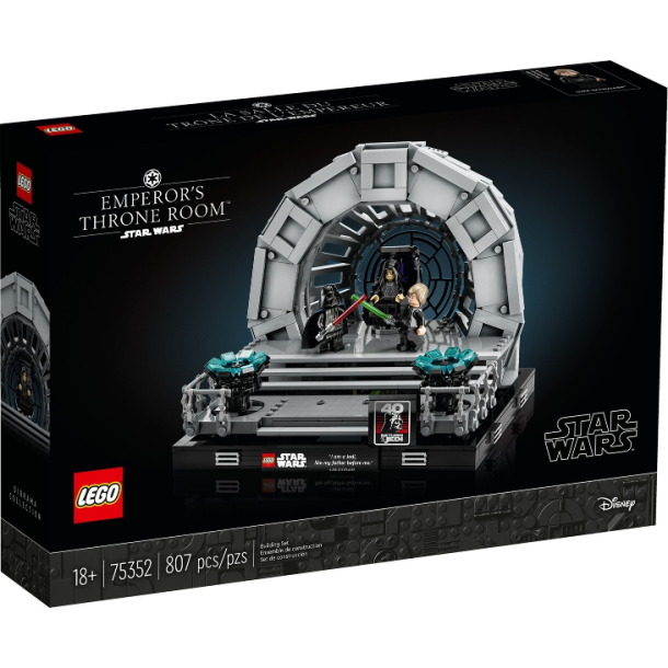 75352 - Diorama med Kejserens Tronsal