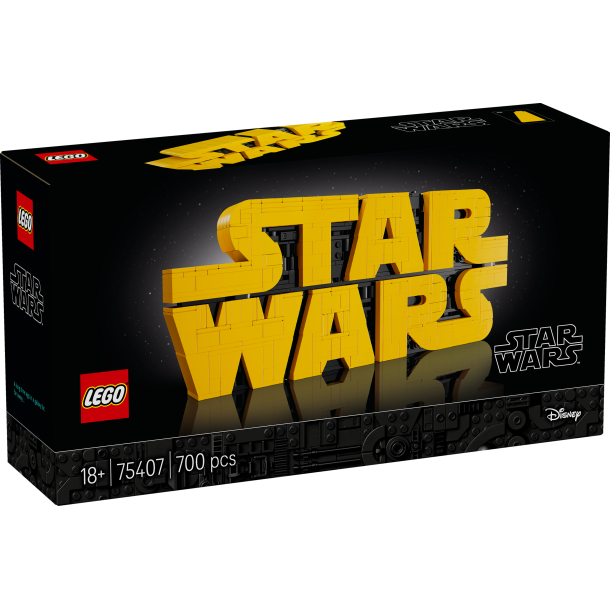 Klodsbygget Star Wars logo (75407)