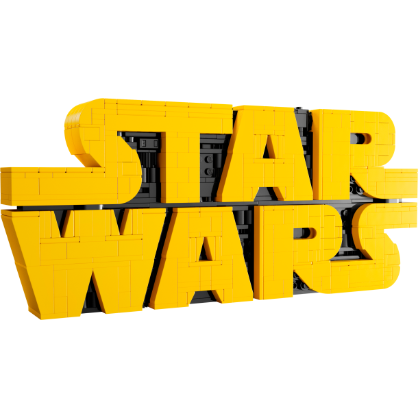 Klodsbygget Star Wars logo (75407)
