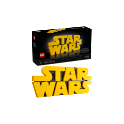 Klodsbygget Star Wars logo (75407)