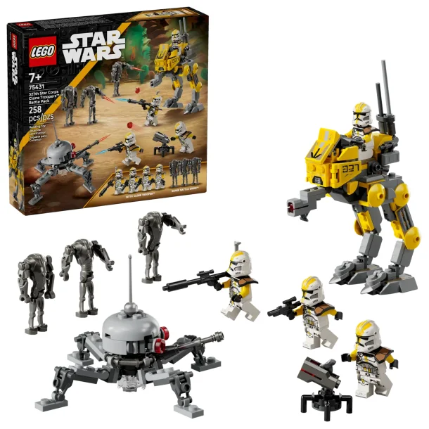 Battle Pack med klonsoldater fra 327. Stjernekorps (75431)